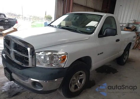 2008 Dodge Ram 1500 St/Sxt из США, поврежденный, VIN 1D7HA16N08J231033
